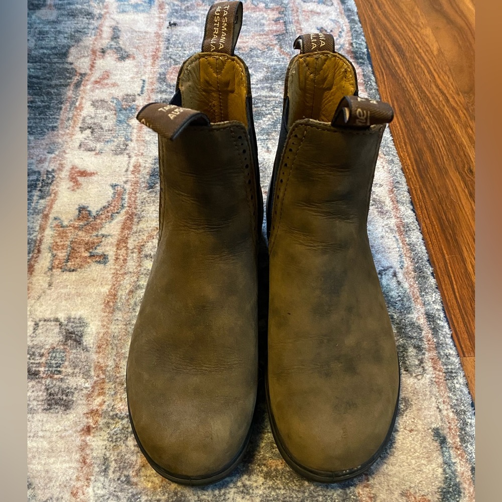 Blindstone boots 1351 high top Chelsea rustic brown us 7  au 4